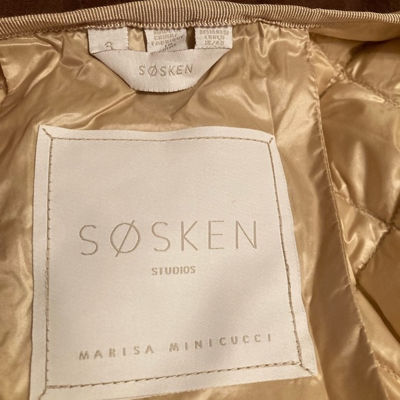 Sosken down filled puffer jacket size 3 - Picture 2 of 15